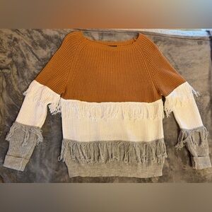 Cezéle Medium Color block Knit Sweater.